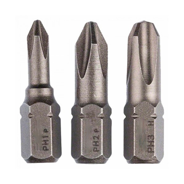 

Набор торсионных бит Metabo Torsion PH1/2/3x25 мм (3 шт.) (628537000)