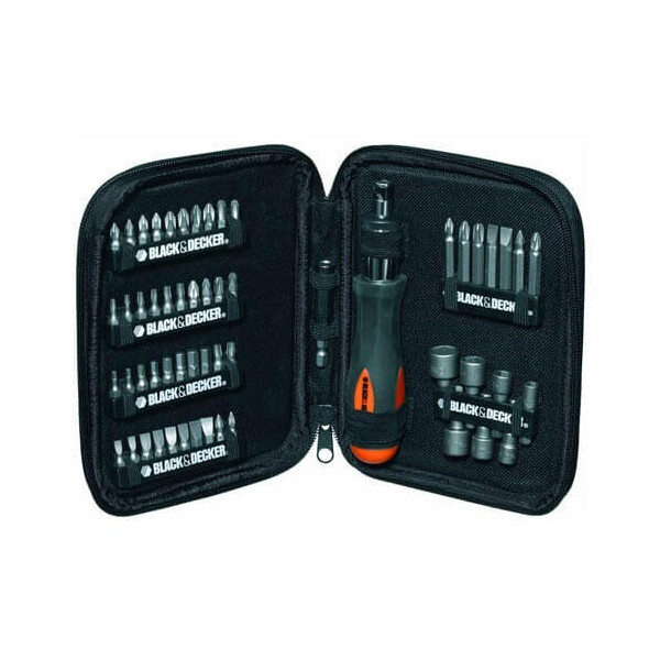 

Набор бит 56 предметов BLACK+DECKER A7104