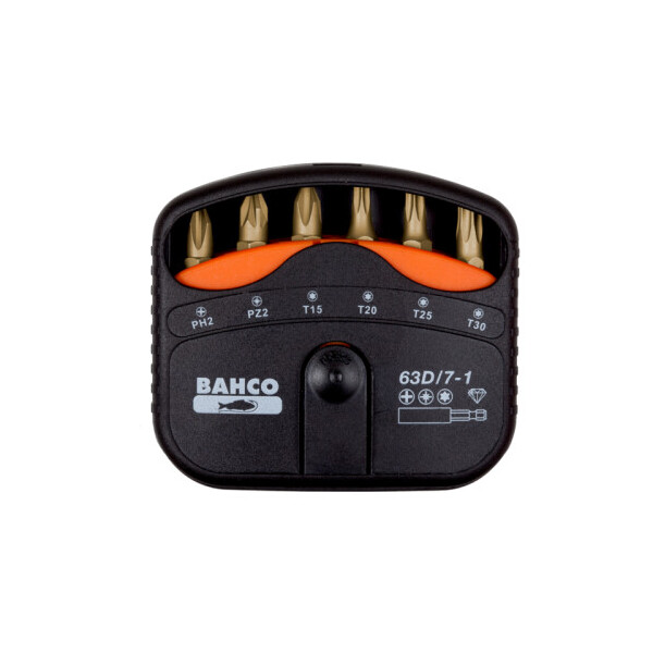 

Набор высокопрочных бит Bahco (63D/7-1)