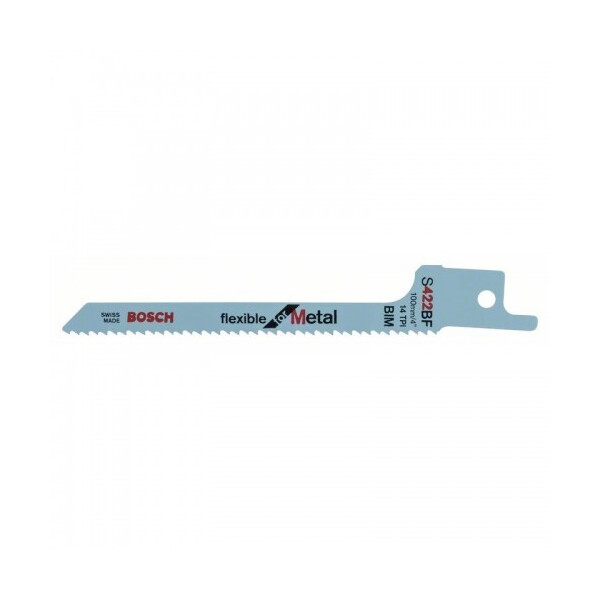 

Пильное полотно Bosch S 422 BF Flexible for Metal, BIM, 5 шт. (2608656253)