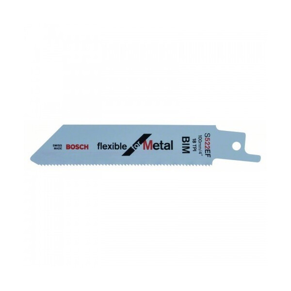 

Пильное полотно для сабельной пилы Bosch S 522 EF Flexible for Metal, 5 шт. (2608656012)