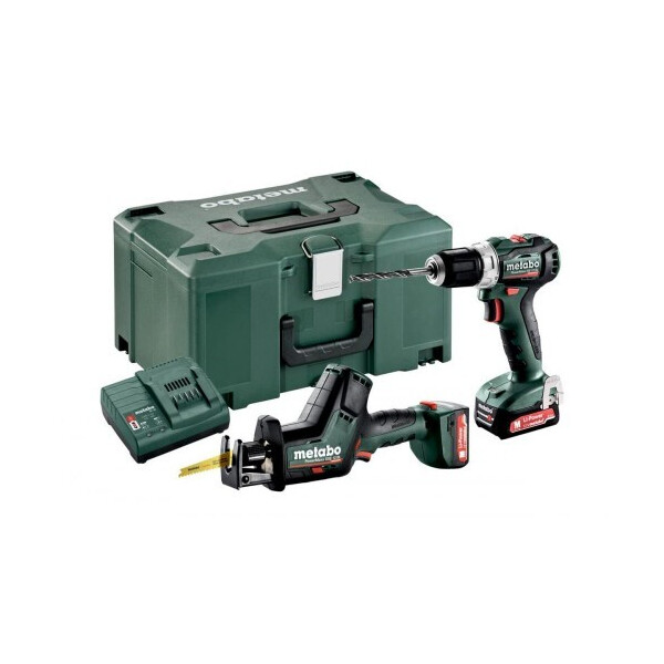 

Набор аккумуляторного инструмента Metabo Combo Set 2.7.6 12 V BS BL + SSE BL + кейс Metaloc (685175000)