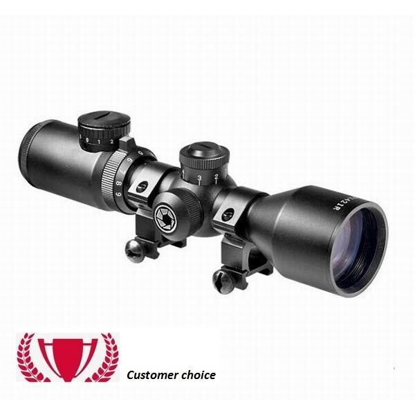 

Прицел оптический Barska Contour 3-9x42 (IR Mil-Plex)+ Mounting Rings