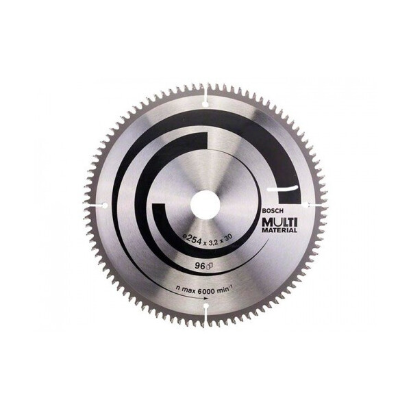 

Пильный диск 254 мм 96 зубов Bosch Multi Material (2608640451)