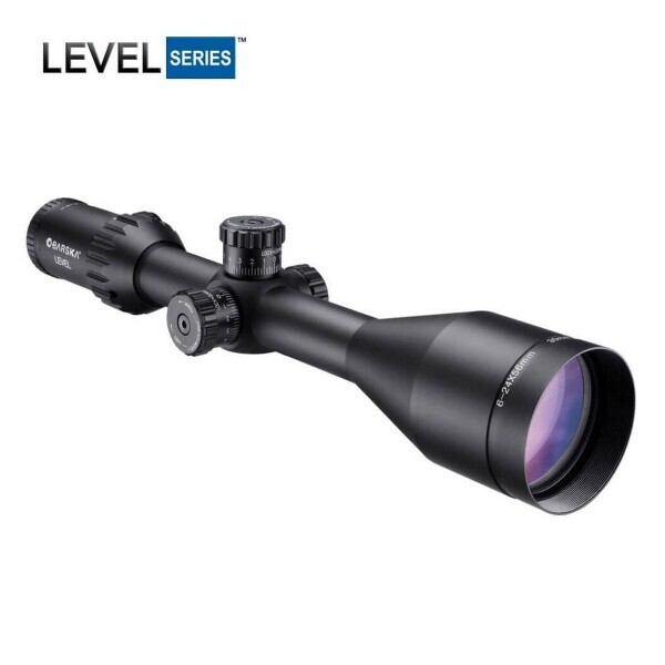 

Прицел оптический Barska Level 6-24x56 (IR MOA R/G) + Rings