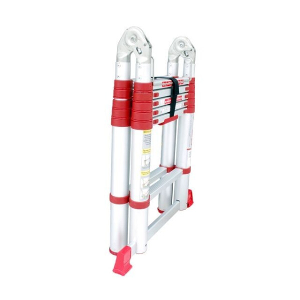 

Стремянка Intertool алюминиевая телескопическая раскладная универсальная 12ступ. 3.85м (LT-3039)