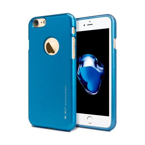 

TPU Mercury iJelly Metal series для Apple iPhone 7 / 8 (4.7) (Синий) (54488)