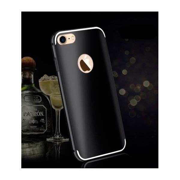 

металлический бампер с пластиковой вставкой Luxurious Neon для Apple iPhone 7 plus / 8 plus (5.5) (Черный) (55544)