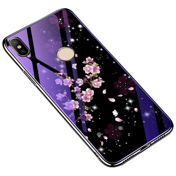 

TPU+Glass Fantasy с глянцевыми торцами для Xiaomi Mi 6X / Mi A2 (Цветение) (590429)