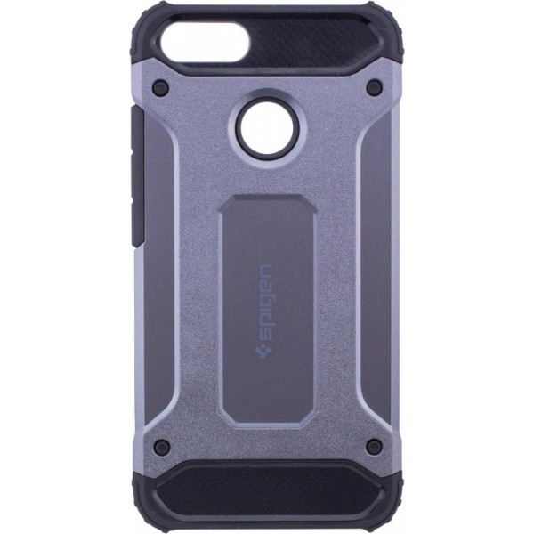 

бронированный противоударный TPU+PC чехол SPIGEN (HC) для Huawei Honor 7A Pro / Y6 Prime 2018 (Серый) (622401)