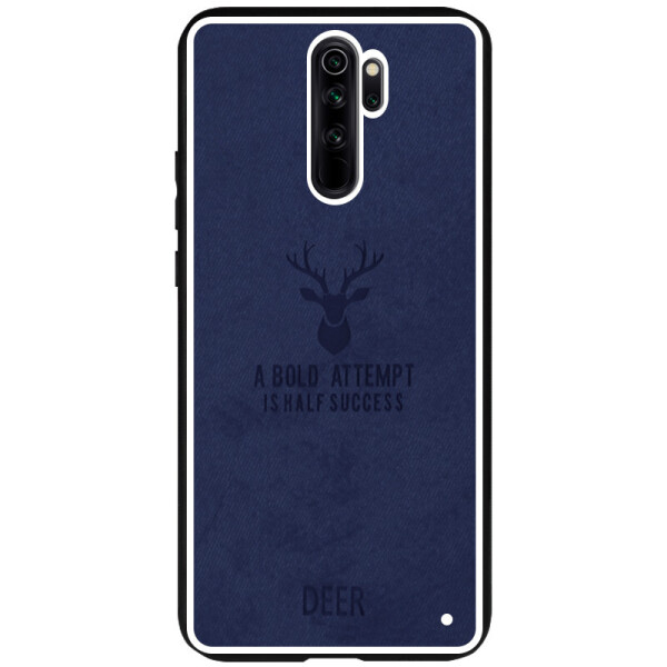 

TPU+Textile чехол Deer для Xiaomi Redmi Note 8 Pro