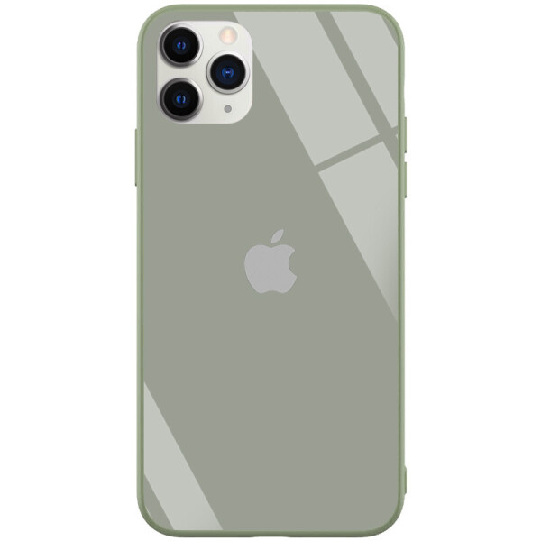 

TPU+Glass чехол GLOSSY Logo series для Apple iPhone 11 Pro Max (6.5")