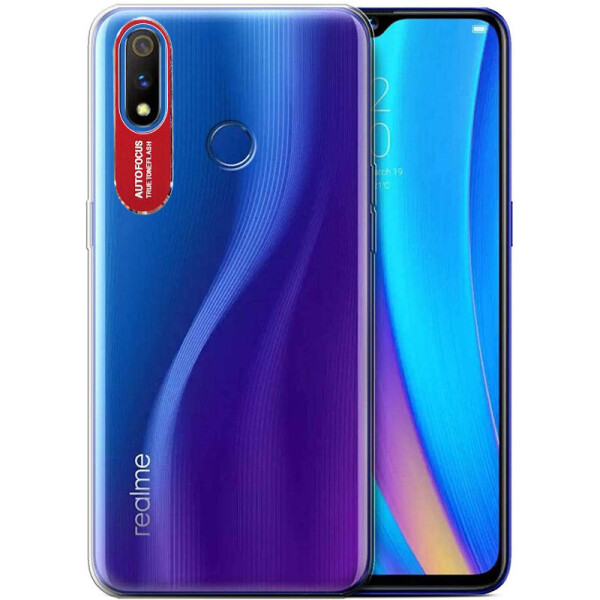 

TPU чехол Epic clear flash для Realme 3