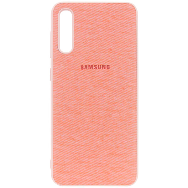 

TPU чехол Textile Logo для Samsung Galaxy A70 (A705F)