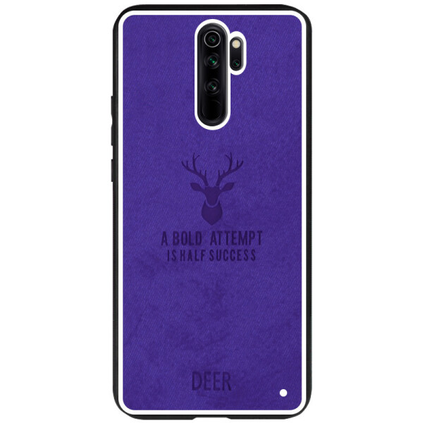 

TPU+Textile чехол Deer для Xiaomi Redmi Note 8 Pro