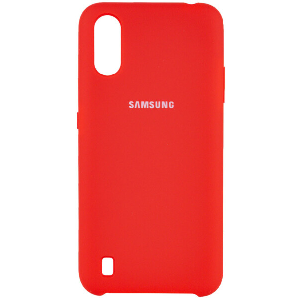 

Чехол Silicone Cover (AA) для Samsung Galaxy A01