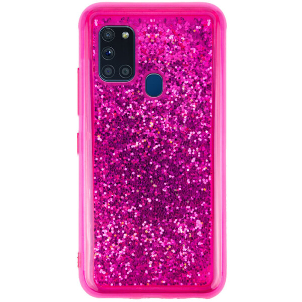 

TPU+PC чехол Sparkle (glitter) для Samsung Galaxy A21s