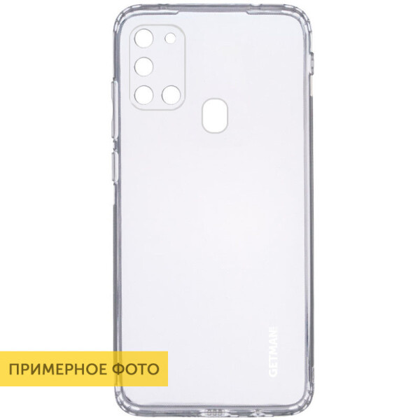 

TPU чехол GETMAN Clear 1,0 mm для Samsung Galaxy A21s