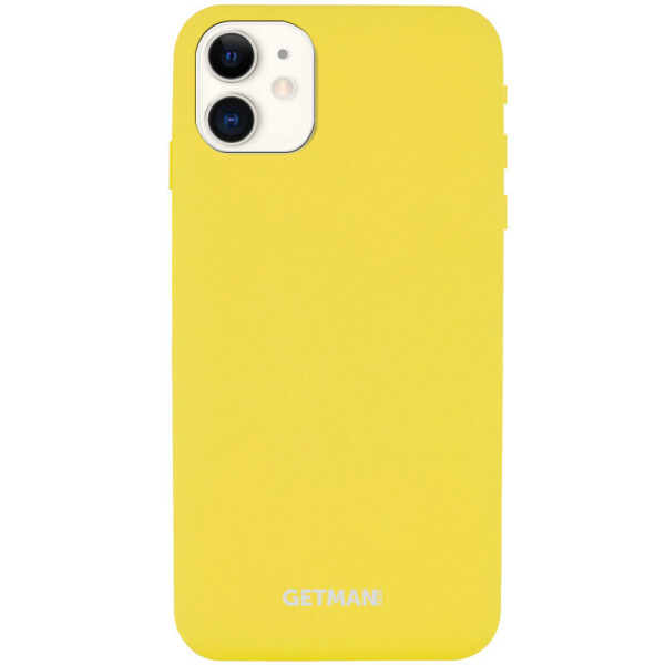 

Чехол Silicone Case GETMAN for Magnet для Apple iPhone 11 (6.1")