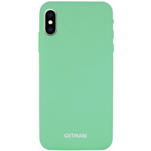 

Чехол Silicone Case GETMAN for Magnet для Apple iPhone XS Max (6.5")