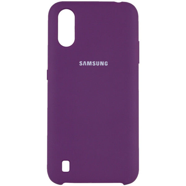

Чехол Silicone Cover (AA) для Samsung Galaxy A01