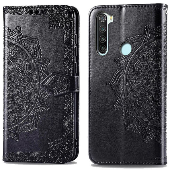 

Кожаный чехол (книжка) Art Case с визитницей для Xiaomi Redmi Note 8T