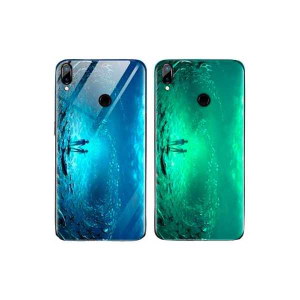 

TPU+Glass светящийся в темноте для Huawei P20 Pro (Под водой) (662811)