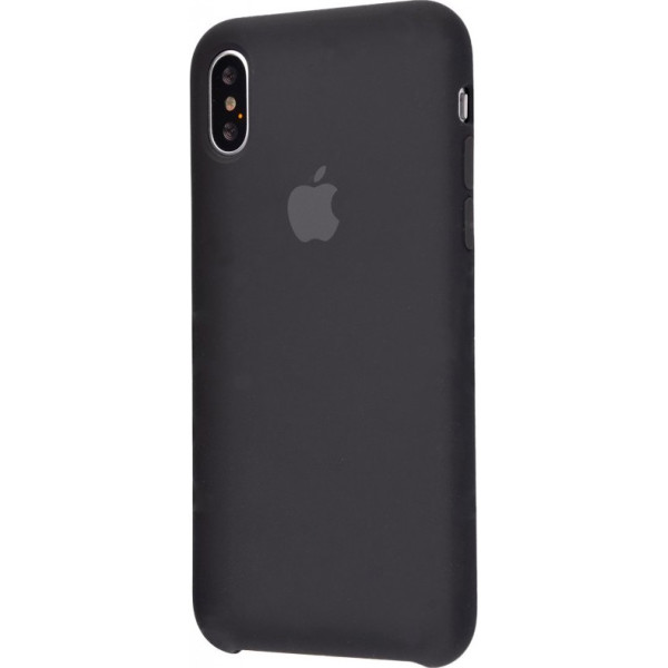 

Silicone case (AAA) для Apple iPhone X (5.8) / XS (5.8) (Черный / Black) (663415)