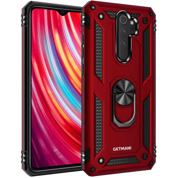 

Ударопрочный чехол GETMAN Serge Ring for Magnet для Xiaomi Redmi 9