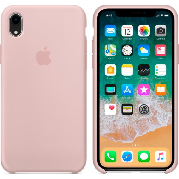 

Silicone case (AAA) для Apple iPhone XR (6.1) (Розовый / Pink Sand) (666482)