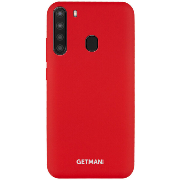 

Чехол Silicone Cover GETMAN for Magnet для Samsung Galaxy A21