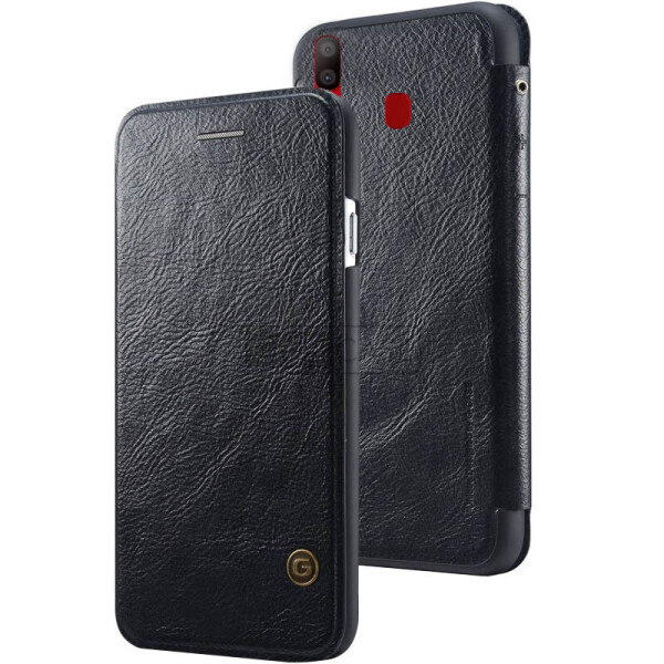 

Кожаный чехол книжка G-Case Vintage Business Series для Samsung Galaxy A40 (A405F)
