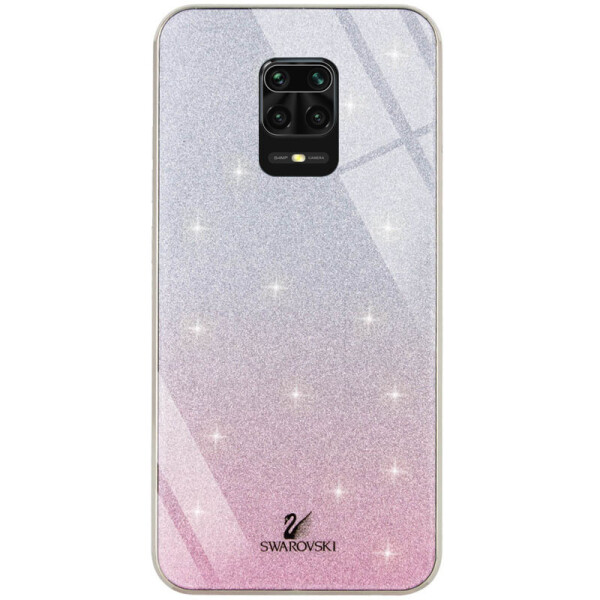 

TPU+Glass чехол Swarovski для Xiaomi Redmi Note 9s / Note 9 Pro / Note 9 Pro Max