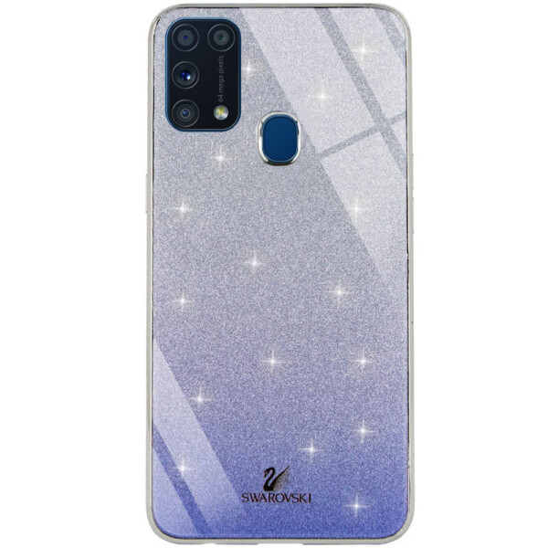

TPU+Glass чехол Swarovski для Samsung Galaxy M31