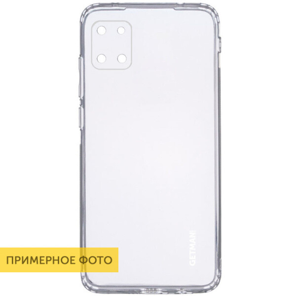 

TPU чехол GETMAN Clear 1,0 mm для Samsung Galaxy Note 10 Lite (A81)