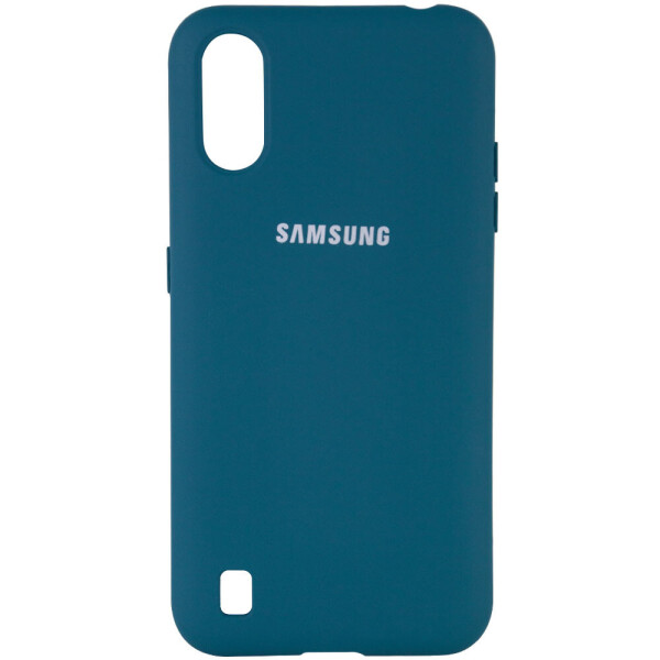 

Чехол Silicone Cover Full Protective (A) для Samsung Galaxy A01