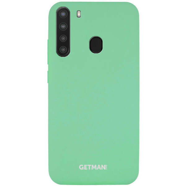 

Чехол Silicone Cover GETMAN for Magnet для Samsung Galaxy A21