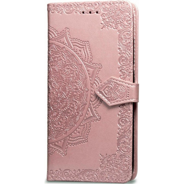 

Чехол кожаный (книжка) Art Case с визитницей для Xiaomi Redmi Go (Розовый) (687390)