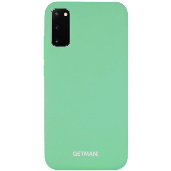 

Чехол Silicone Cover GETMAN for Magnet для Samsung Galaxy S20