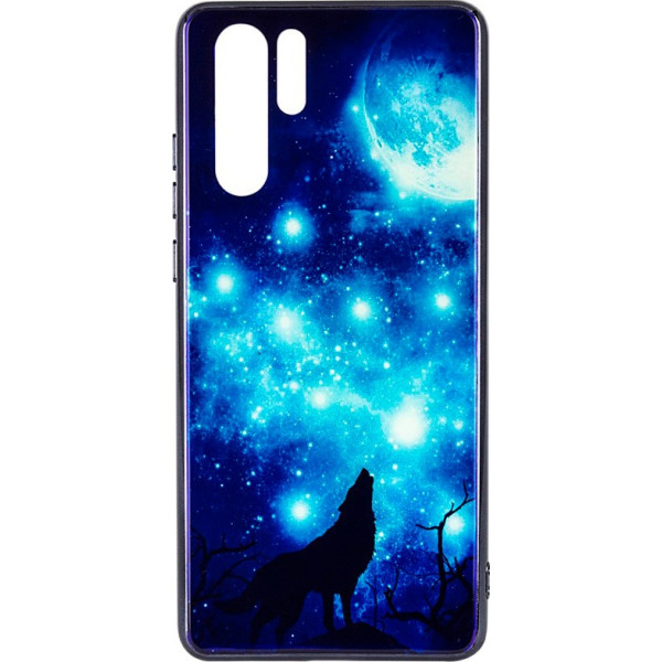 

TPU+Glass Fantasy с глянцевыми торцами для Huawei P30 Pro (Лунная ночь) (700174)
