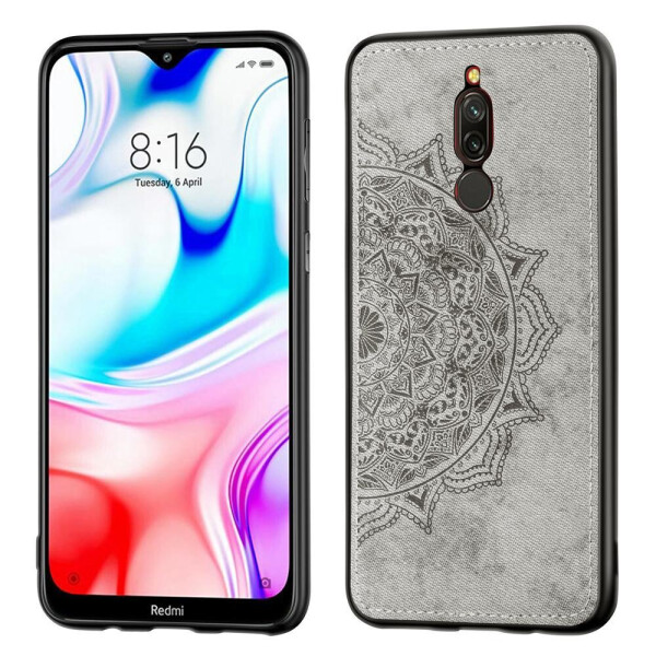 

TPU+Textile чехол Mandala с 3D тиснением для Xiaomi Redmi 8