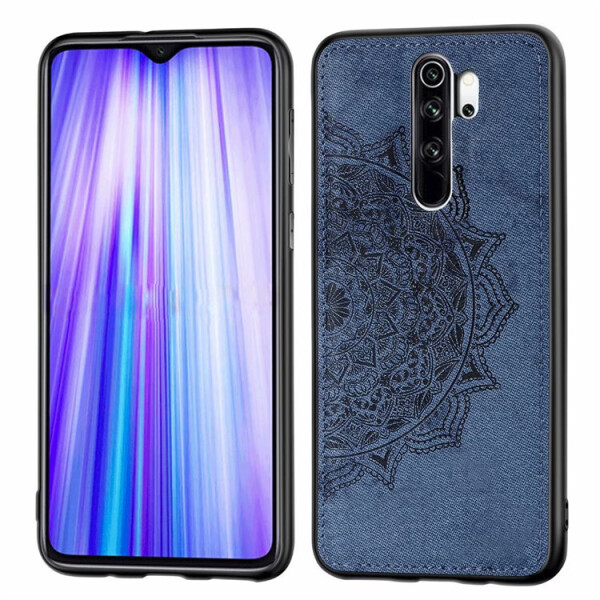 

TPU+Textile чехол Mandala с 3D тиснением для Xiaomi Redmi Note 8 Pro