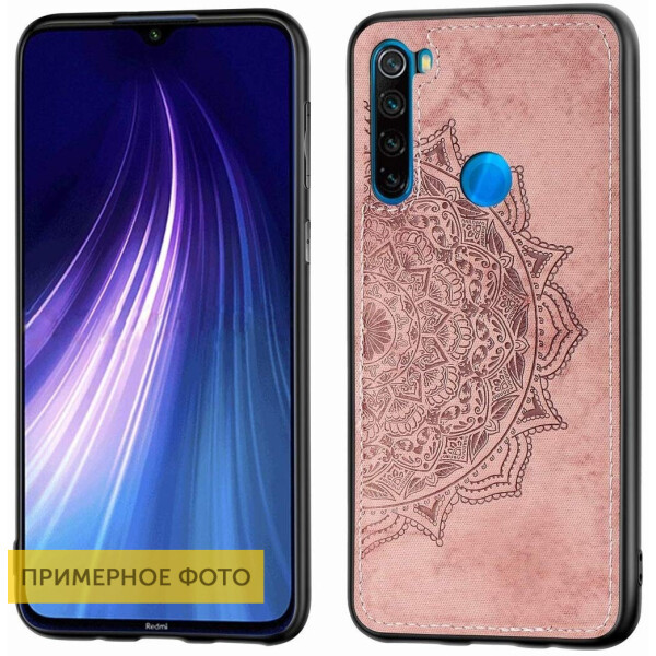 

TPU+Textile чехол Mandala с 3D тиснением для Xiaomi Redmi Note 8