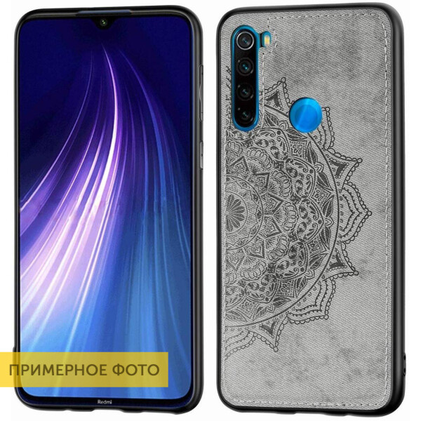 

TPU+Textile чехол Mandala с 3D тиснением для Xiaomi Redmi Note 8