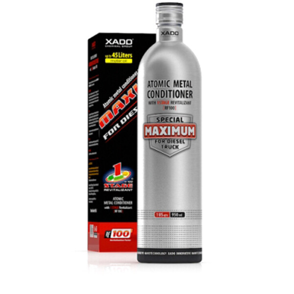 

Атомарный кондиционер металла Maximum for Diesel Truck для дизельных двигателей (950 мл) XA 40712