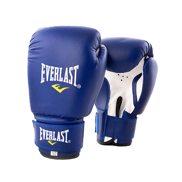 

Перчатки боксерские Everlast MA-0033 12oz Синий (37429157)