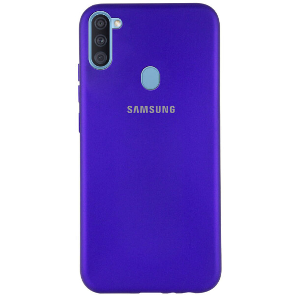 

Чехол Silicone Cover Full Protective (A) для Samsung Galaxy A11