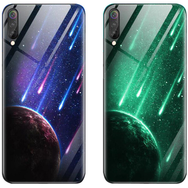 

TPU+Glass чехол светящийся в темноте для Xiaomi Mi 9 SE
