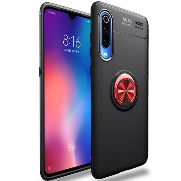 

TPU чехол Deen ColorRing под магнитный держатель для Xiaomi Mi 9 Pro