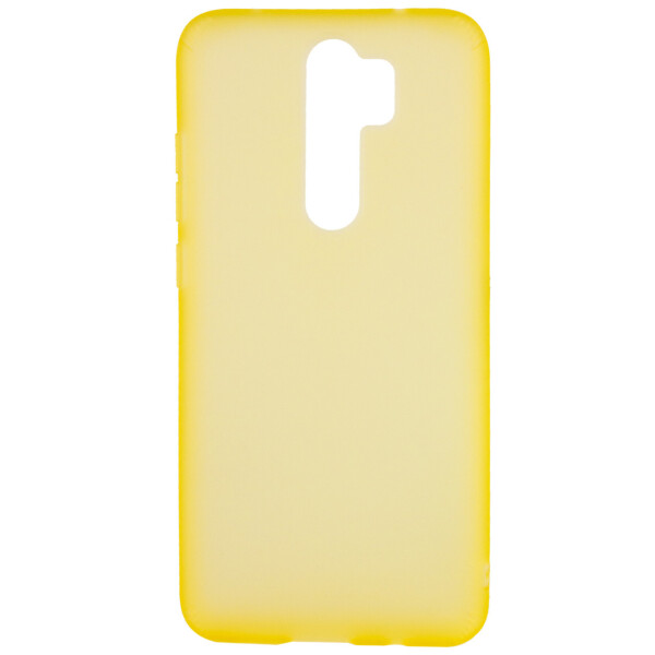 

Силиконовый матовый полупрозрачный чехол для Xiaomi Redmi Note 8 Pro